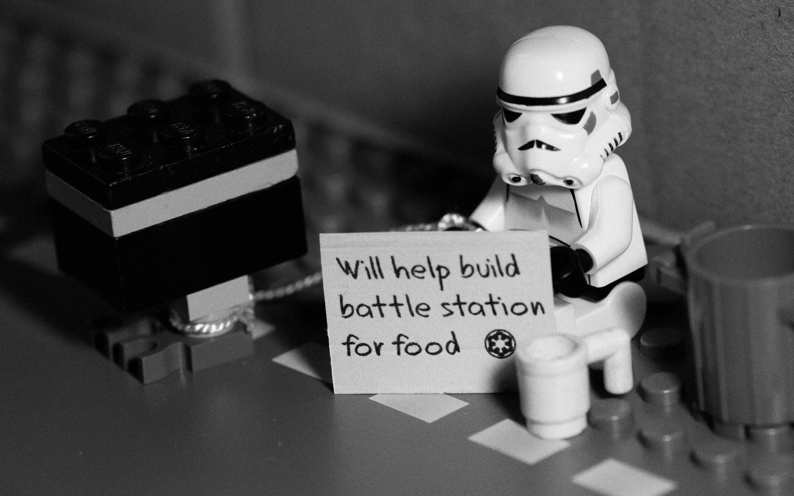 LEGO, LEGO Star Wars, Humor Wallpaper