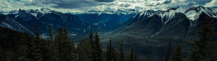 landscape, Forest, Mountain, Banff HD Wallpaper Desktop Background