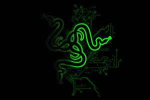 snake, Abstract, Razer, Logo