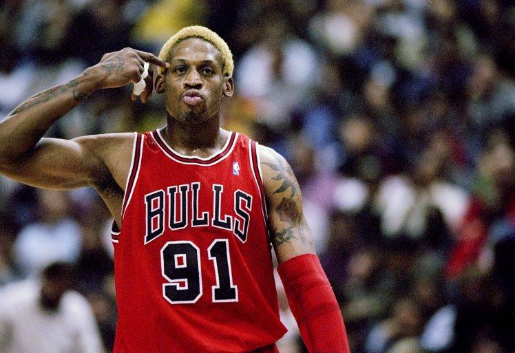 Dennis Rodman, NBA, Basketball, Chicago Bulls, Tattoo HD Wallpaper Desktop Background