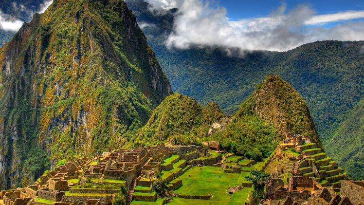 nature, Landscape, Mountain, Machu Picchu, Peru HD Wallpaper Desktop Background
