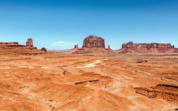 landscape, Desert, Rock HD Wallpaper Desktop Background