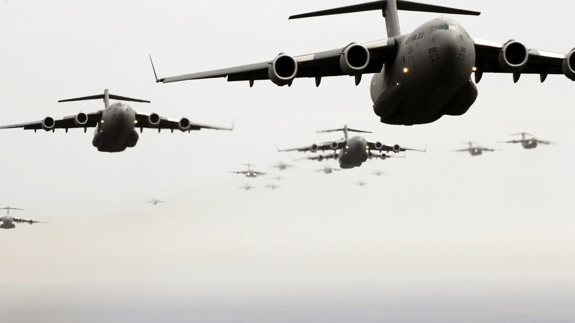 military Aircraft, Airplane, Jets, Lockheed C 5 Galaxy Wallpaper