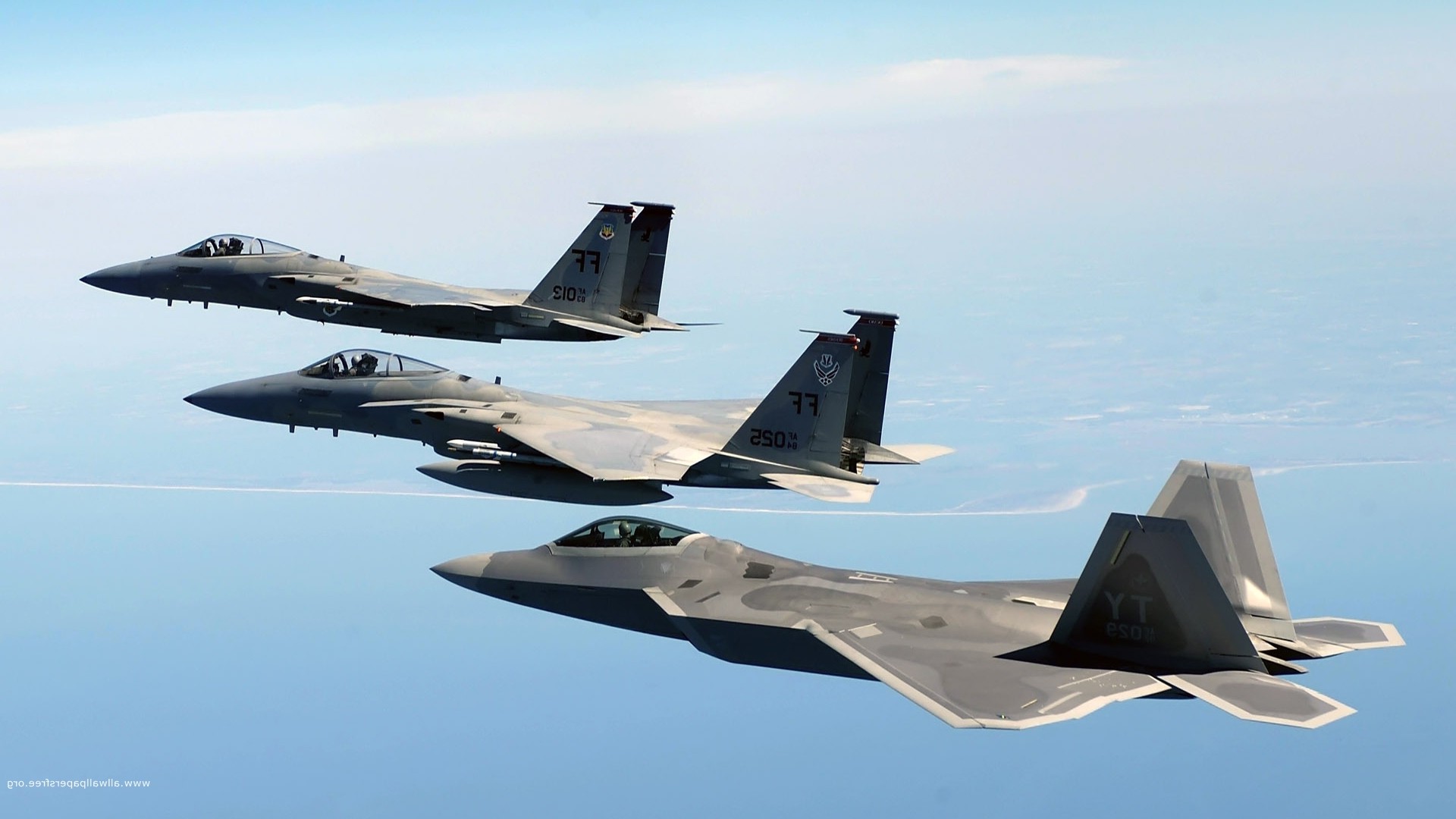 military Aircraft, Airplane, Jets, F22 Raptor, F 15 Eagle Wallpaper