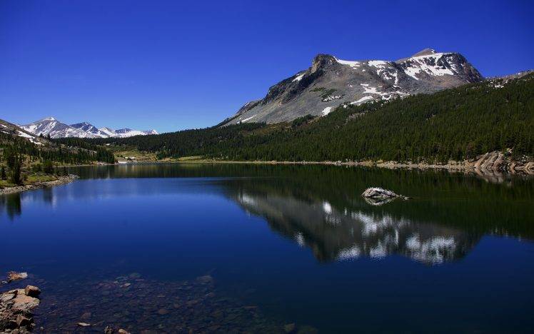 mountain, Lake, Landscape, Canada HD Wallpaper Desktop Background
