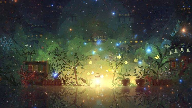 anime, Artwork, Fantasy Art, Forest, Nature, Life HD Wallpaper Desktop Background