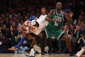 NBA, Basketball, Sports, Boston, Boston Celtics, New York Knicks, New York City, Carmelo Anthony, Kevin Garnett