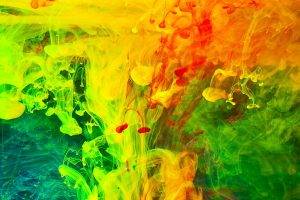 paint In Water, Liquid, Abstract, Colorful