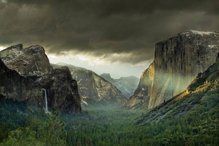 valley, Mountain, Landscape HD Wallpaper Desktop Background