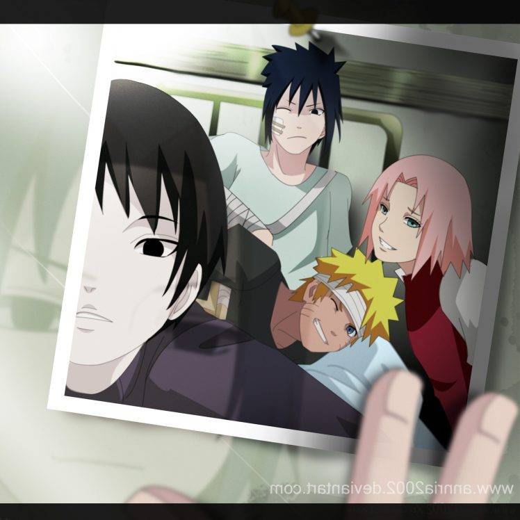 Naruto Shippuuden, Uzumaki Naruto, Uchiha Sasuke, Haruno Sakura, Saï, Anime, Hospital HD Wallpaper Desktop Background