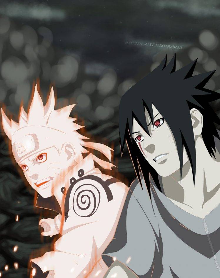 Naruto Shippuuden, Anime, Uchiha Sasuke, Uzumaki Naruto HD Wallpaper Desktop Background