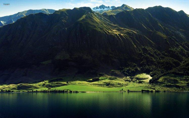 landscape, Mountain, Lake, Nature, Water HD Wallpaper Desktop Background
