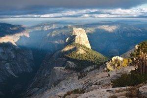 Yosemite National Park, Half Dome, Nature, Landscape, Valley, Mountain, USA