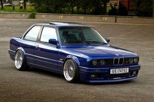 BMW, Stance, BMW E30, BBS