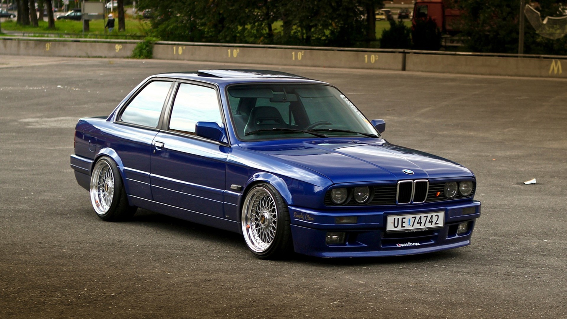 BMW, Stance, BMW E30, BBS Wallpaper