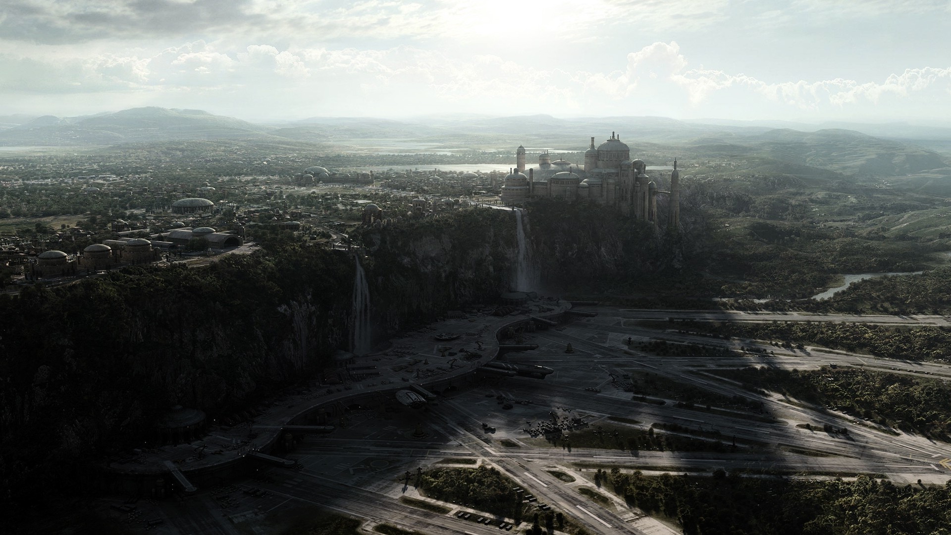 Theed, Star Wars, Naboo, Spaceport Wallpapers HD / Desktop and Mobile