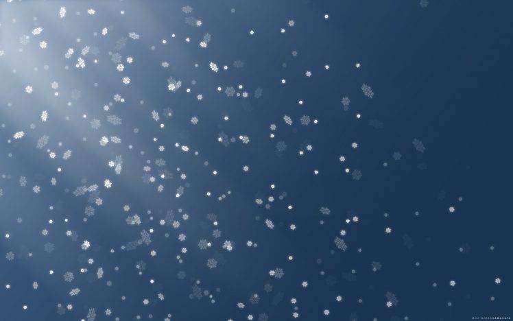 abstract, Snow Flakes HD Wallpaper Desktop Background