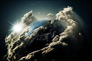 Earth, Clouds, Planet, Abstract