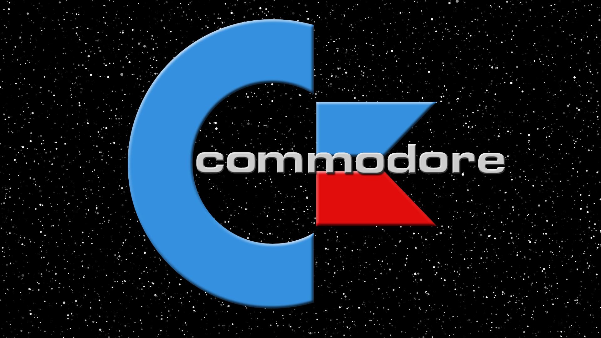 retro Games, Vintage, Consoles, Commodore 64, Logo Wallpapers HD