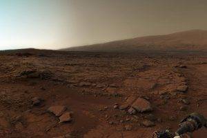 landscape, Mars, Space, Curiosity