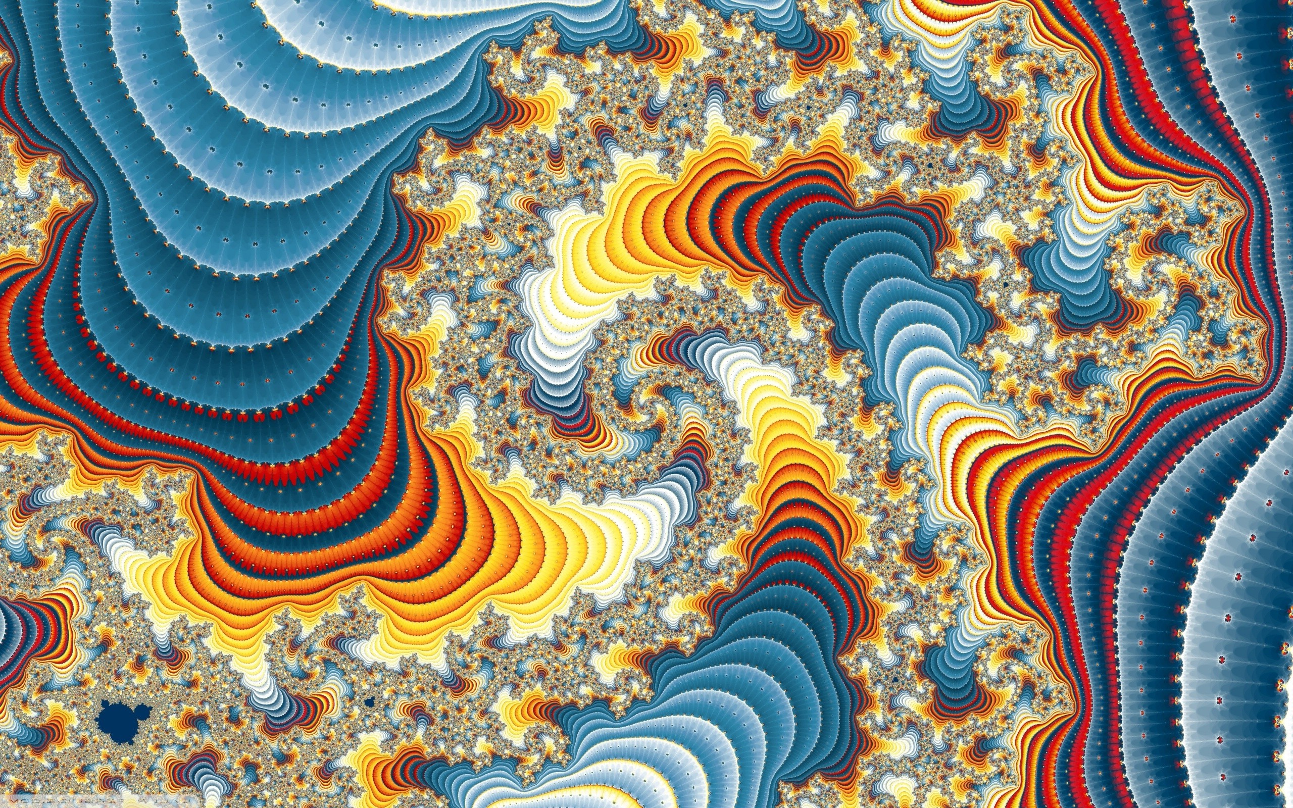 fractal, Abstract, Digital Art, Psychedelic Wallpaper