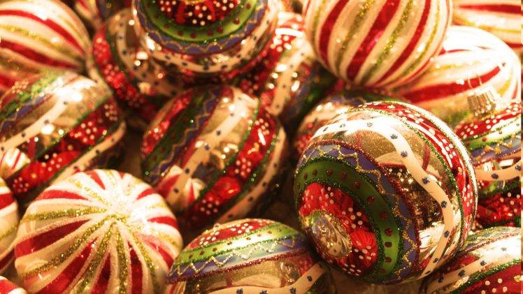 Christmas Ornaments, Decorations HD Wallpaper Desktop Background
