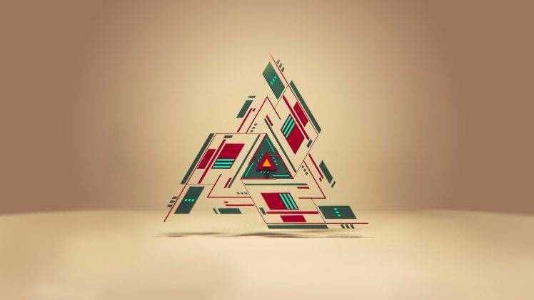 geometry, Triangle, Abstract HD Wallpaper Desktop Background