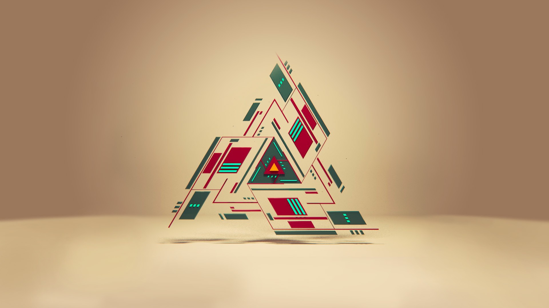 geometry, Triangle, Abstract Wallpaper