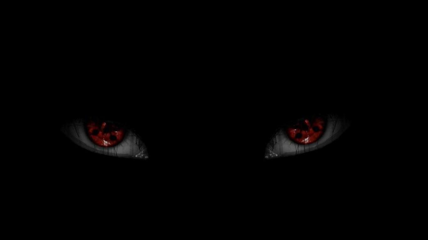 Naruto Shippuuden Sharingan Black  Background Eyes  