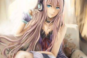anime, Music, Vocaloid, Megurine Luka, Soft Shading
