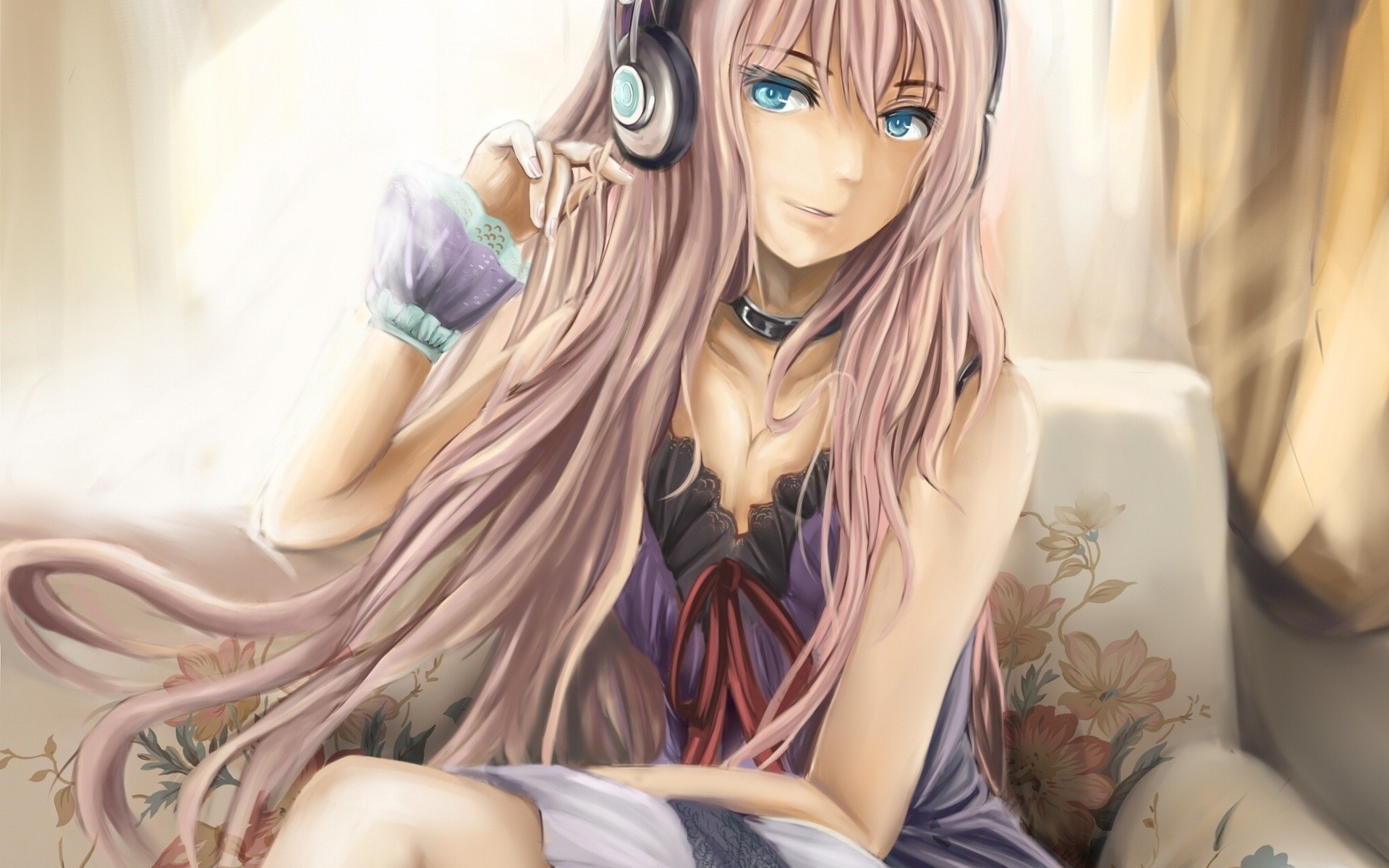 anime, Music, Vocaloid, Megurine Luka, Soft Shading Wallpapers HD / Desktop  and Mobile Backgrounds