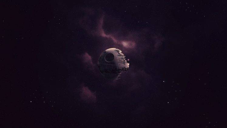 Star Wars, Death Star, Artwork, Space, Purple HD Wallpaper Desktop Background