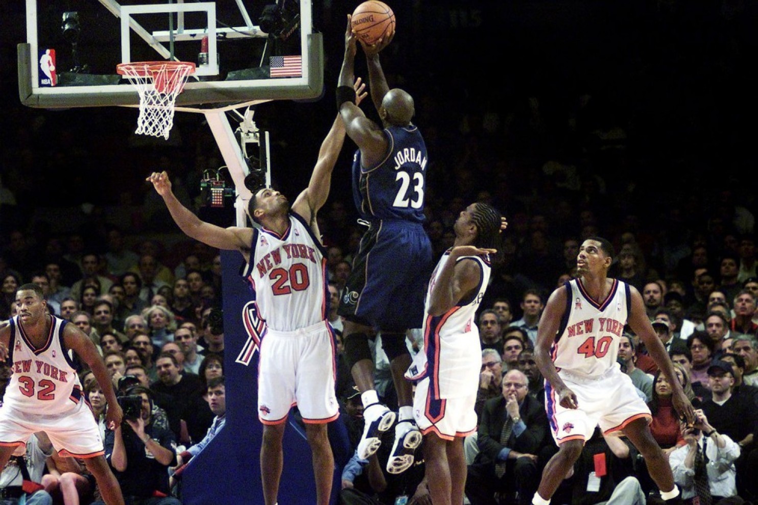 NBA, Basketball, New York Knicks, Washington Wizards, Michael Jordan, Sports Wallpaper