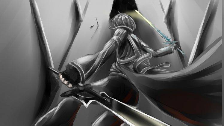 Sword Art Online, Kirigaya Kazuto, Anime HD Wallpaper Desktop Background