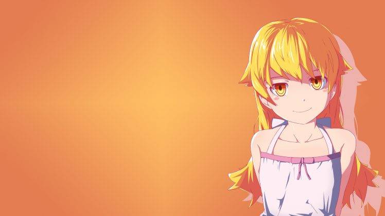 Monogatari Series, Oshino Shinobu, Anime, Anime Girls HD Wallpaper Desktop Background