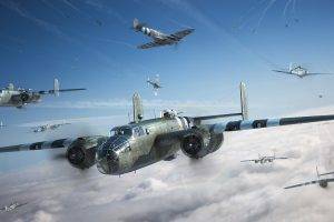 military Aircraft, Aircraft, World War II, Mitchell, B 25, Airplane, Military