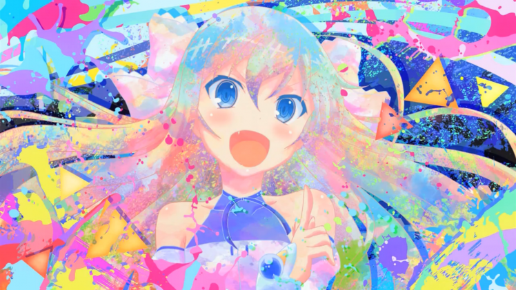 Invaders Of Rokujouma, Anime, Anime Girls, Colorful, Theiamillis Gre Fortorthe HD Wallpaper Desktop Background