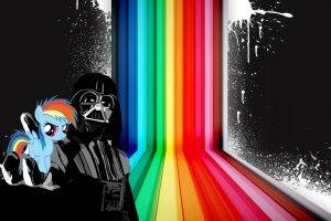 Rainbow Dash, Darth Vader, My Little Pony, Star Wars