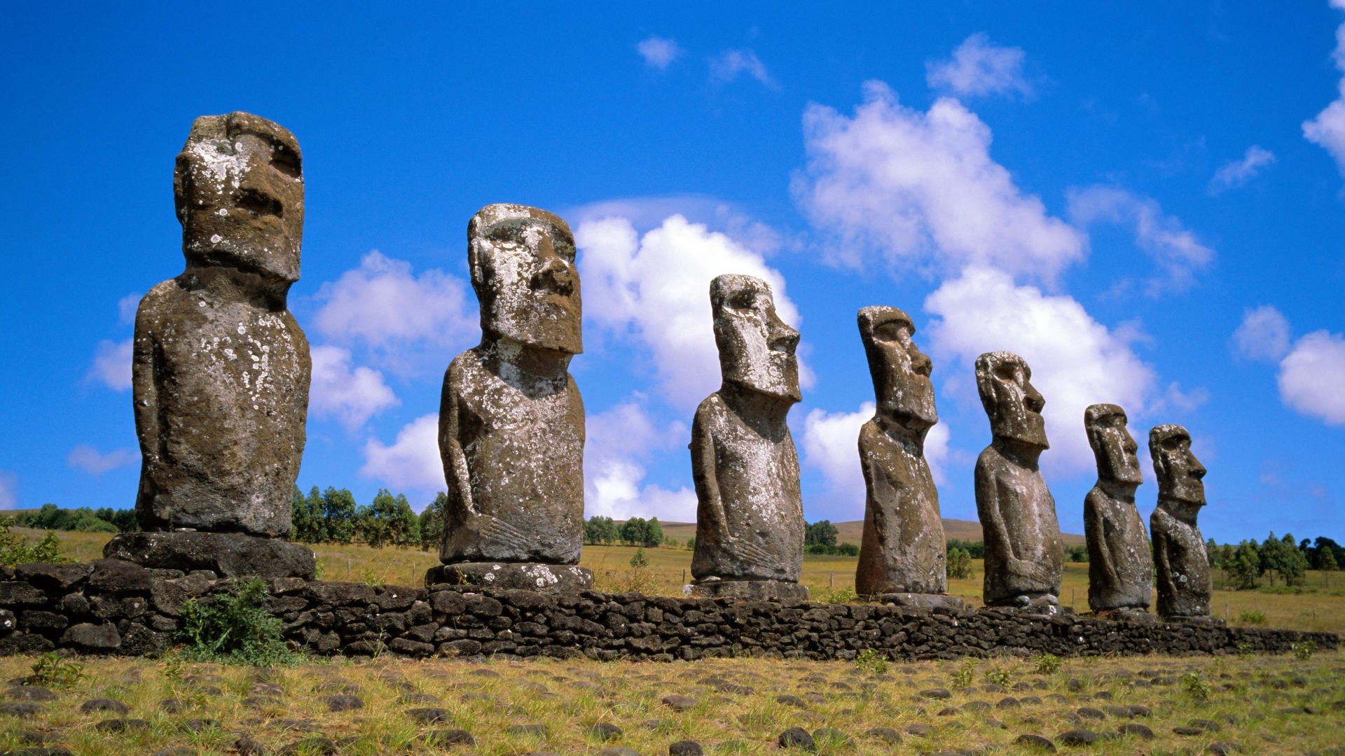 landscape, Easter Island Wallpaper