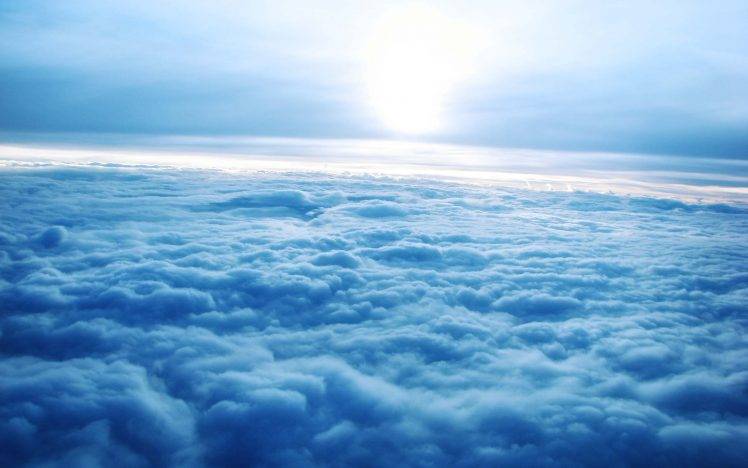 Clouds, Sun, Flying HD Wallpaper Desktop Background