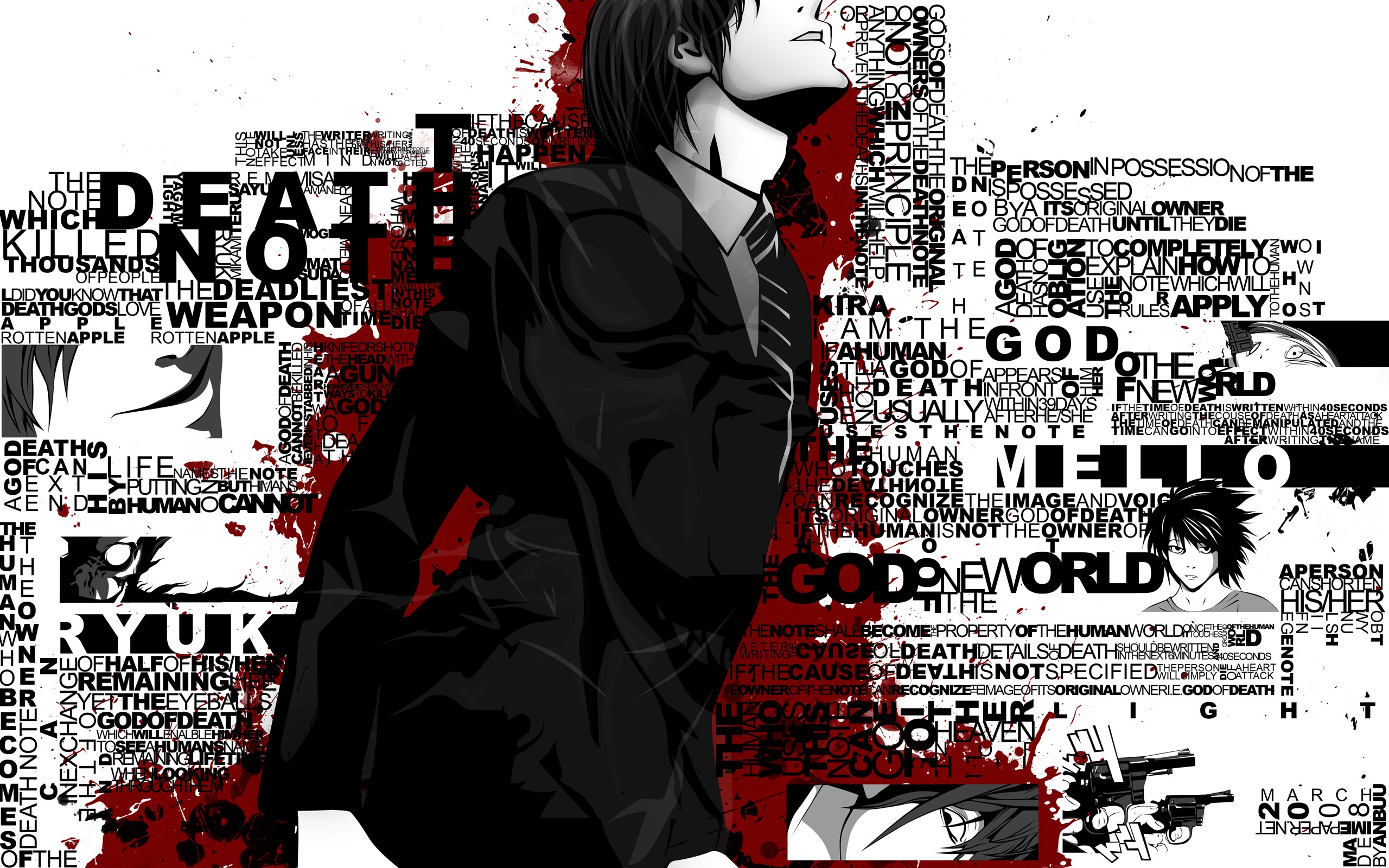 Death Note, Anime Wallpaper