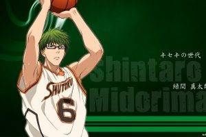 Midorima Shintaro, Kuroko No Basket, Basketball, Kiseki No Sedai, Anime Boys