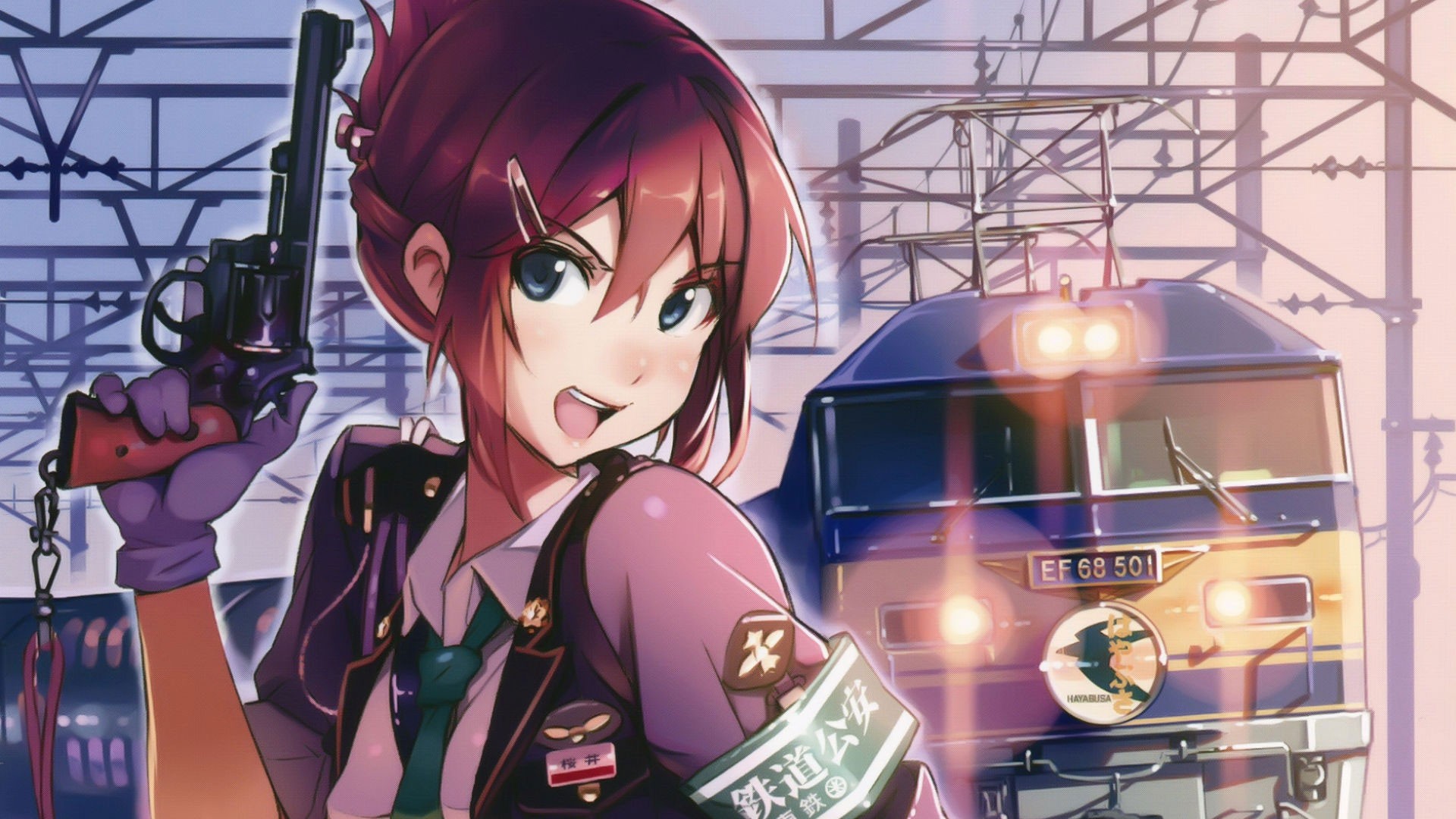 Rail Wars, Anime, Anime Girls, Sakurai Aoi Wallpaper