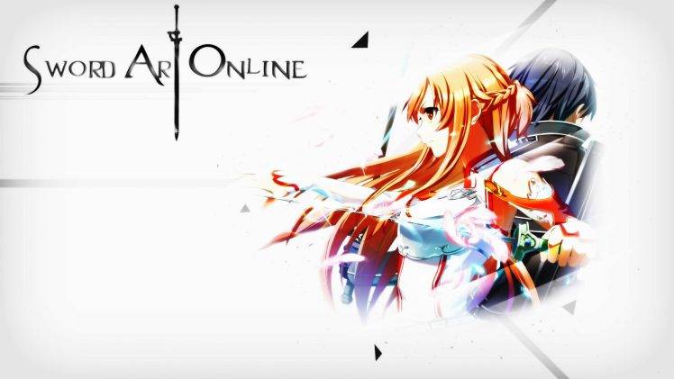 Sword Art Online, Anime, Yuuki Asuna, Anime Girls, Orange Hair, Orton Effect HD Wallpaper Desktop Background