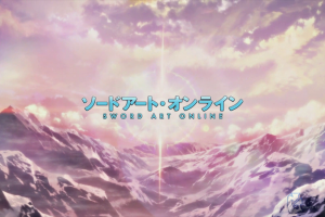 Sword Art Online, Logo, Landscape, Anime, Mountain