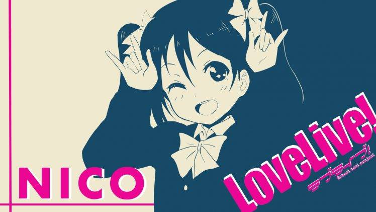 Yazawa Nico, Love Live!, Anime, Anime Girls HD Wallpaper Desktop Background