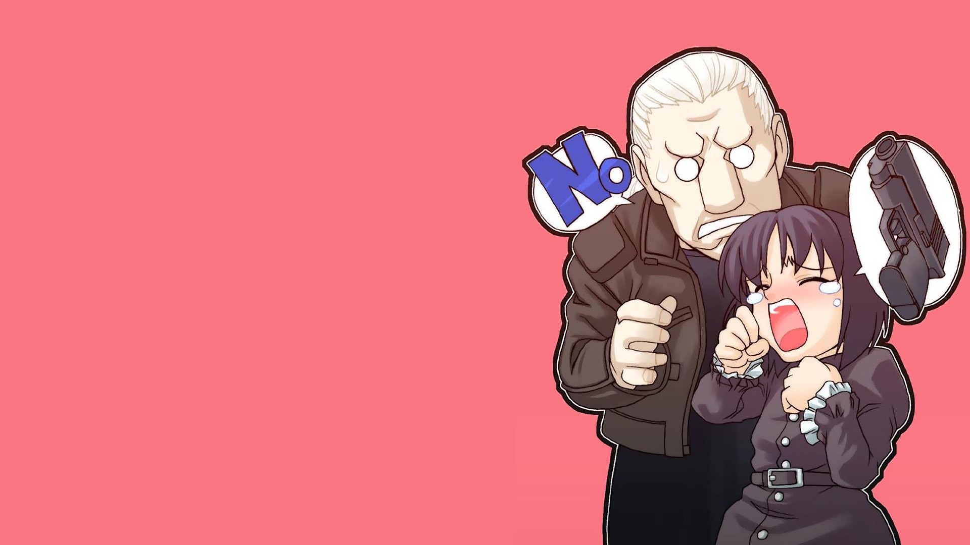 Anime, Anime Girls, Ghost In The Shell, Batou Wallpaper