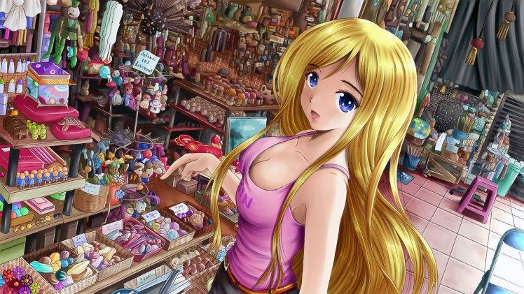 Anime Girls HD Wallpaper Desktop Background