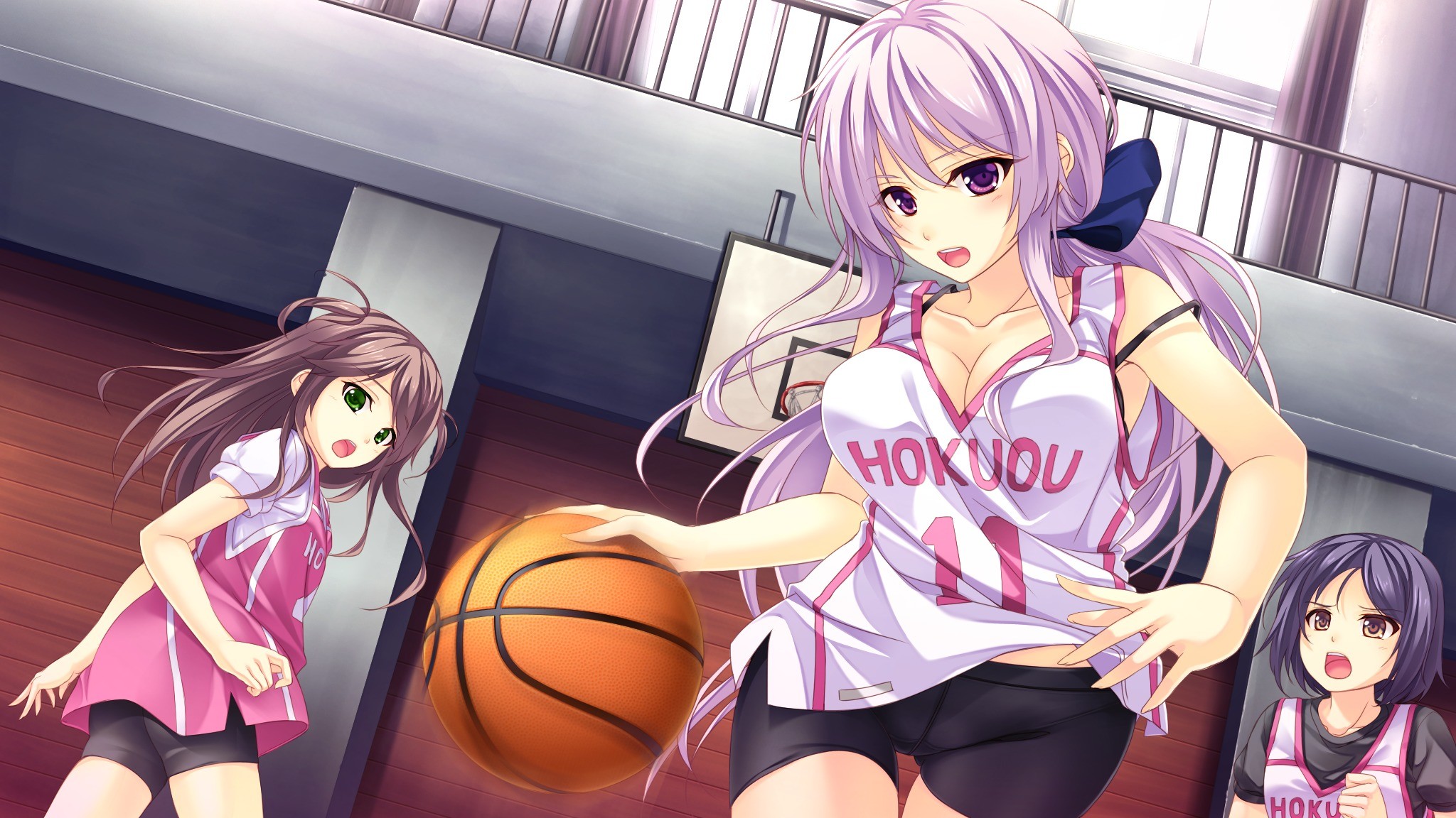 Anime Girls, Basketball Wallpaper