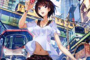 Manga, Anime Girls, Rail Wars